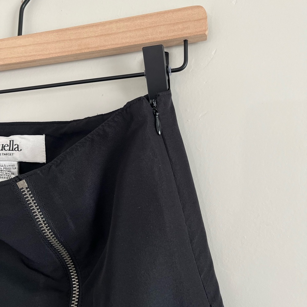 Luella for Target | Black Zip Detail Mini Skirt - Picture 5 of 5